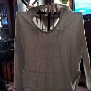 Hooded top